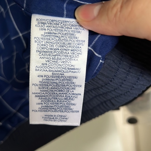 Men’s light jacket for everyday use in navy blue - Picture 3 of 5